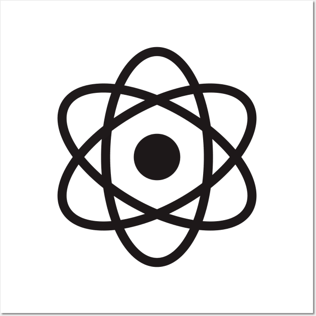 Atom Wall Art by VEKTORKITA